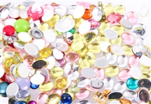 LOOSE RHINESTONES AND EMBELLISHMENTS 100+