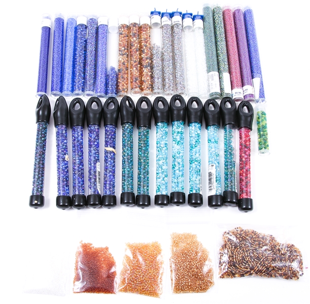 GLASS SEED BEADS 100+