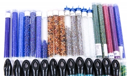 GLASS SEED BEADS 100+