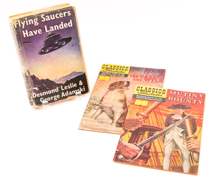 FLYING SAUCERS HAVE LANDED, CALL OF THE WILD, MUTINY ON THE BOUNTY