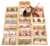 UNDERWOOD & UNDERWOOD STEREOSCOPE & STEREOGRAPHS
