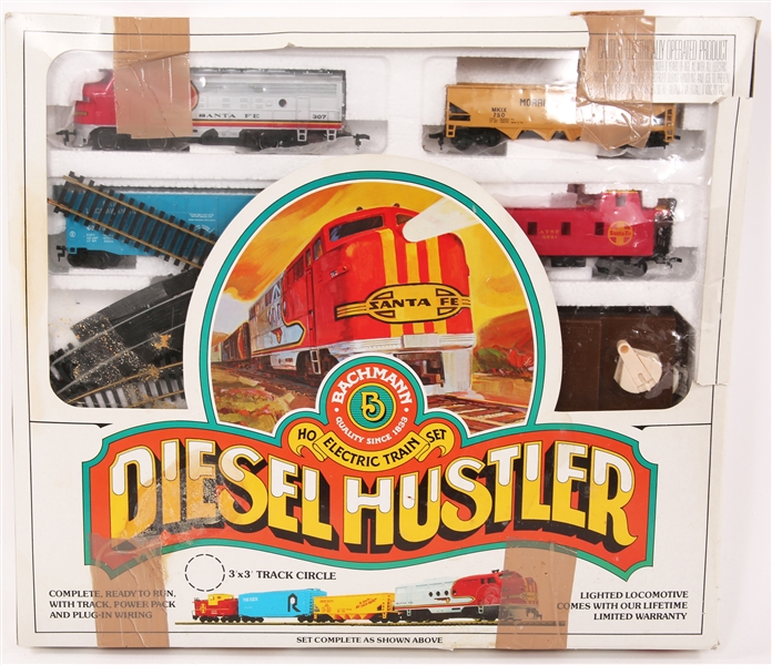BACHMANN HO ELECTRIC DIESEL HUSTLER TRAIN SET 