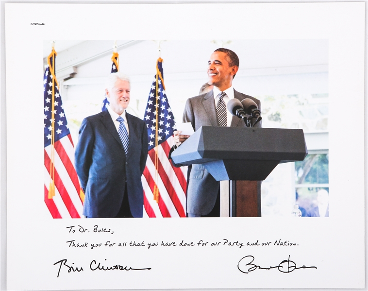 PHOTOS SIGNED WITH AUTO PEN BY FOUR US PRESIDENTS - 5