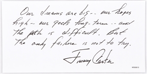 PHOTOS SIGNED WITH AUTO PEN BY FOUR US PRESIDENTS - 5
