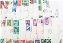 FIRST DAY ISSUE STAMP ENVELOPES - LOT OF 50
