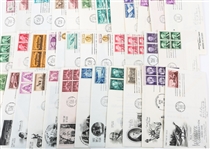 FIRST DAY ISSUE STAMP ENVELOPES - LOT OF 50