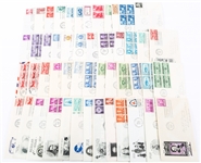 FIRST DAY ISSUE STAMP ENVELOPES - LOT OF 50