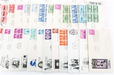 FIRST DAY ISSUE STAMP ENVELOPES - LOT OF 50