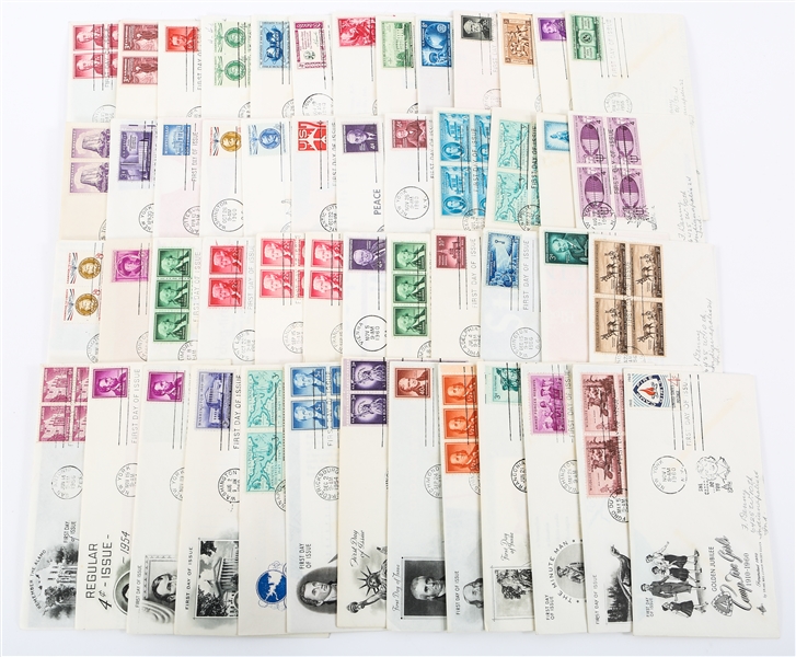 FIRST DAY ISSUE STAMP ENVELOPES - LOT OF 50