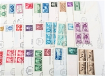 FIRST DAY ISSUE STAMP ENVELOPES - LOT OF 50