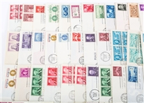 FIRST DAY ISSUE STAMP ENVELOPES - LOT OF 50