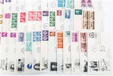 FIRST DAY ISSUE STAMP ENVELOPES - LOT OF 50