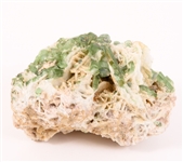 BRAZILIAN GREEN TOURMALINE CRYSTAL IN MATRIX