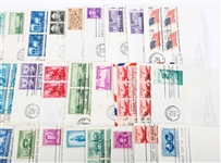 FIRST DAY ISSUE STAMP ENVELOPES - LOT OF 50