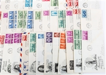 FIRST DAY ISSUE STAMP ENVELOPES - LOT OF 50