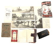 19TH & 20TH C. EPHEMERA, ADDRESS BOOK & SONG BOOKS