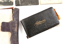 19TH & 20TH C. EPHEMERA, ADDRESS BOOK & SONG BOOKS
