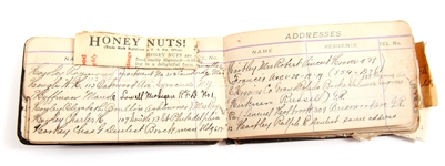 19TH & 20TH C. EPHEMERA, ADDRESS BOOK & SONG BOOKS