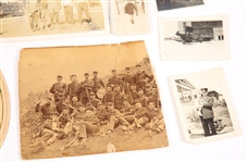19TH & 20TH C. SOLDIER & WARTIME PHOTOS - LOT OF 11