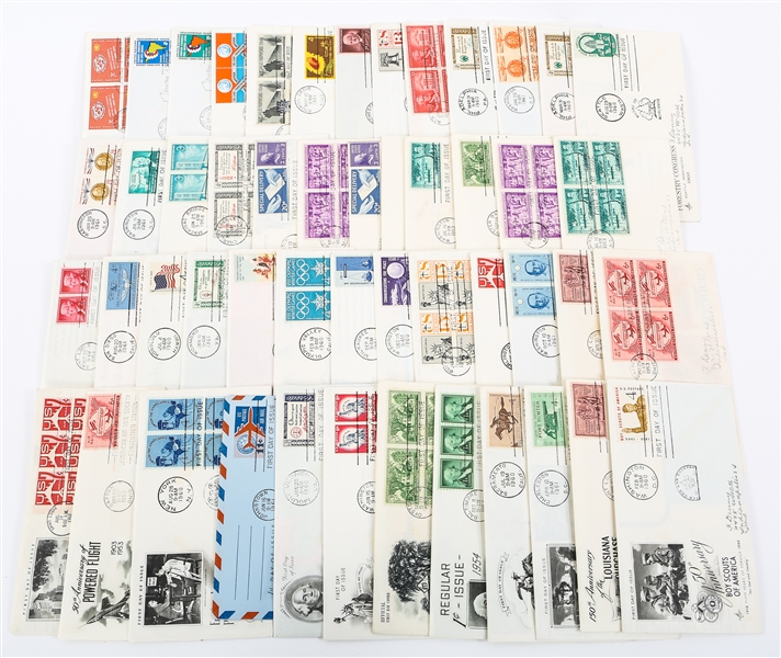 Lot Detail - FIRST DAY ISSUE STAMP ENVELOPES - LOT OF 50