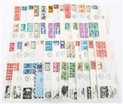 FIRST DAY ISSUE STAMP ENVELOPES - LOT OF 50