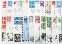 FIRST DAY ISSUE STAMP ENVELOPES - LOT OF 50