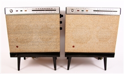 NATIONAL HP-25 STEREOPLAYER & RA-25 SPEAKERS 