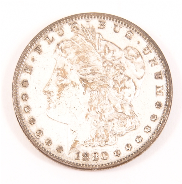 1880-P U.S. MORGAN SILVER $1 DOLLAR