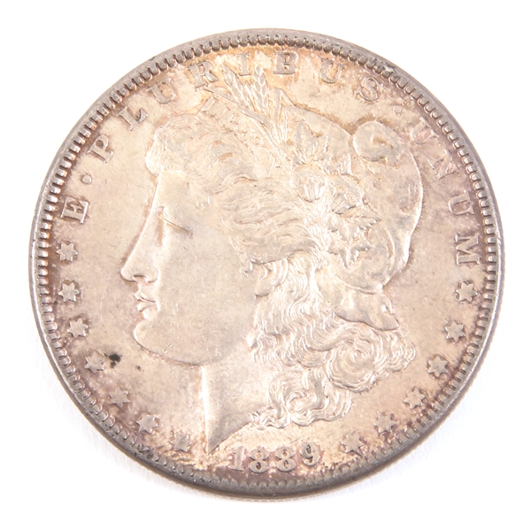 1889-P U.S. SILVER MORGAN $1 DOLLAR