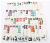 FIRST DAY ISSUE STAMP ENVELOPES - LOT OF 50