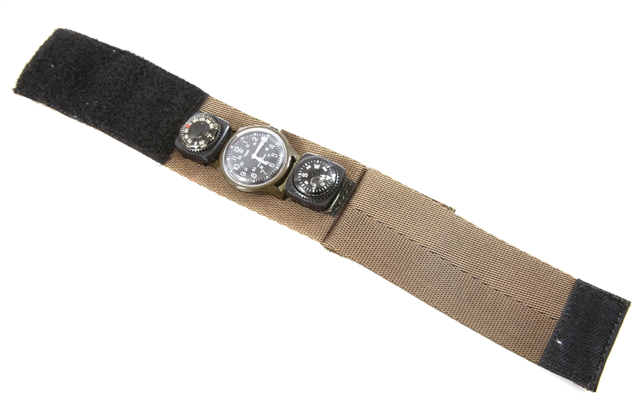 20TH C. TIMEX PLASTIC CASE 24HR MILITARY WATCH
