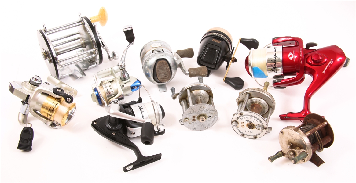 FISHING REELS - LOT OF 10