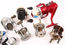 FISHING REELS - LOT OF 10