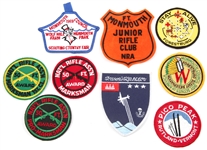 MIXED MERIT & AWARD PATCHES - BOY SCOUTS, NRA & MORE