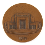 1939 N.Y. WORLDS FAIR CHRISTIAN SCIENCE BUILDING MEDAL