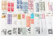 FIRST DAY ISSUE STAMP ENVELOPES - LOT OF 50