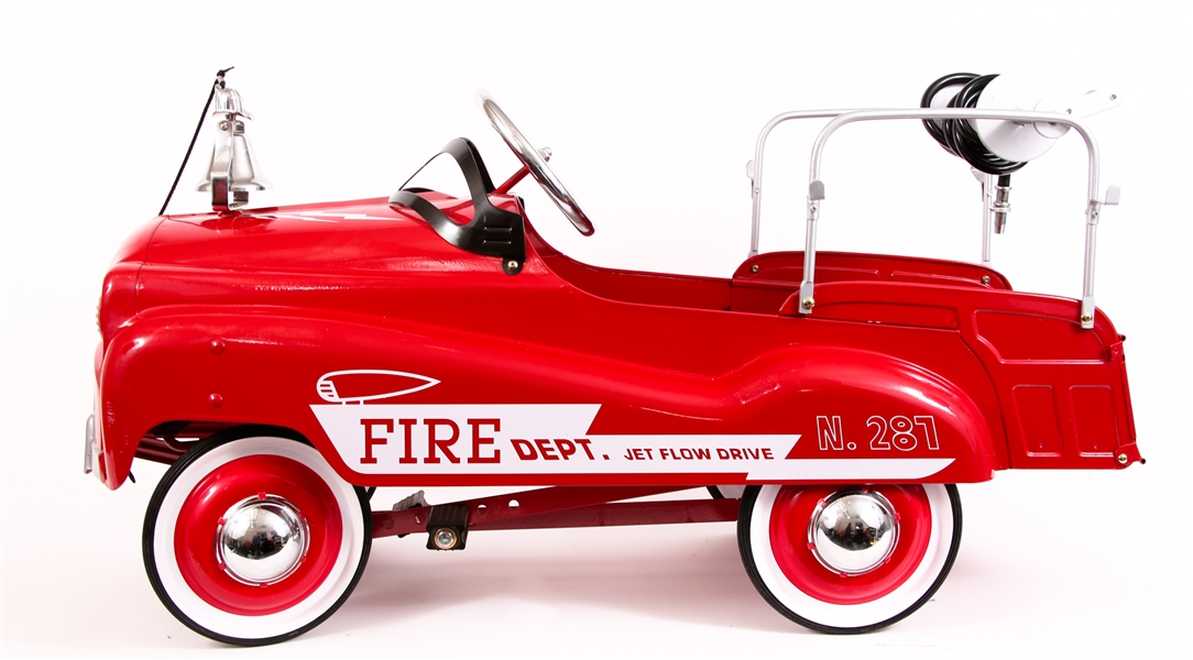 GLIDE RIDE FIRE ENGINE NO. 281 PEDAL CAR