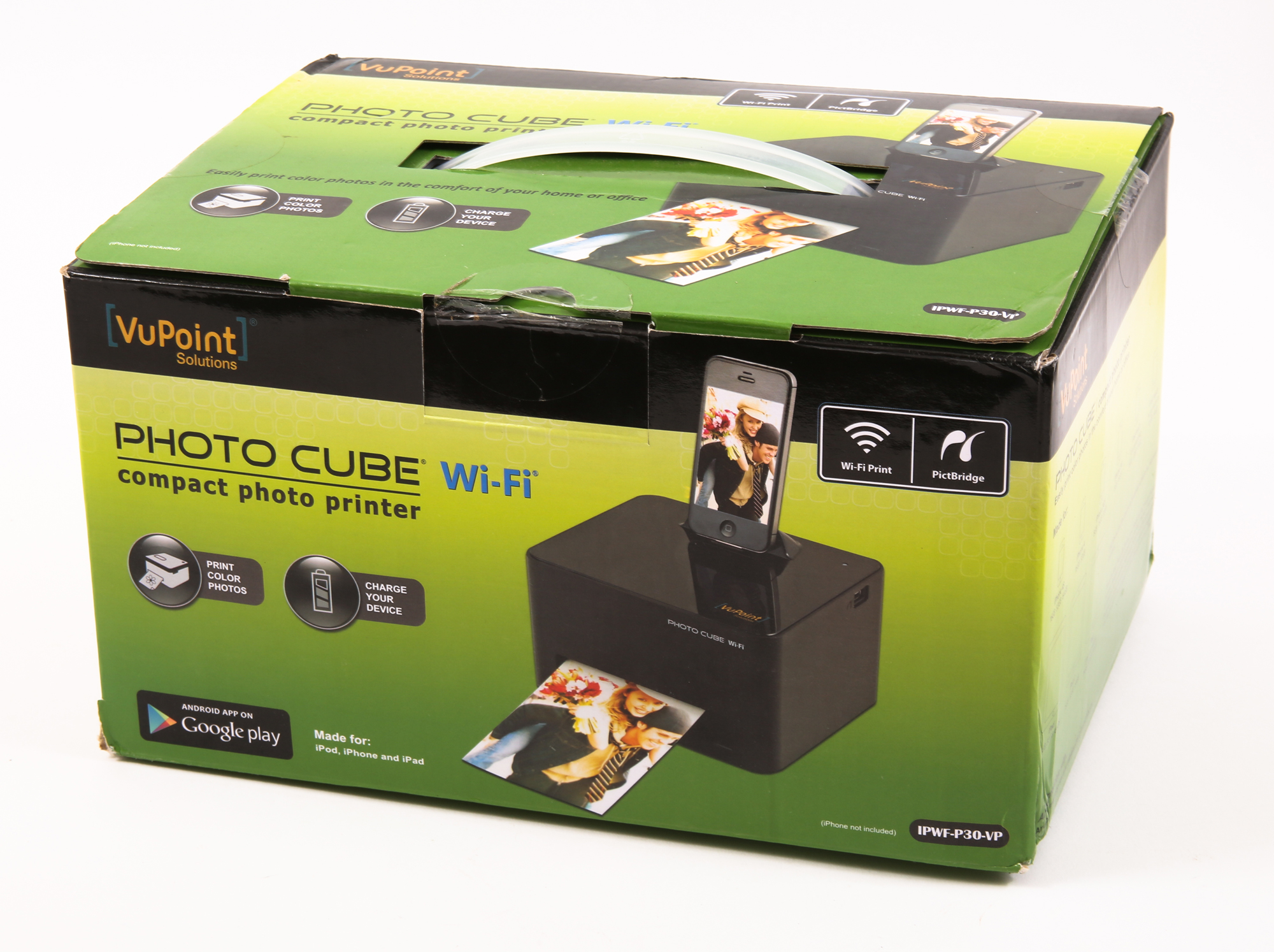 Lot Detail VUPOINT SOLUTIONS PHOTO CUBE COMPACT PHOTO PRINTER