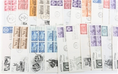 FIRST DAY ISSUE STAMP ENVELOPES - LOT OF 50
