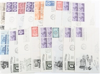 FIRST DAY ISSUE STAMP ENVELOPES - LOT OF 50
