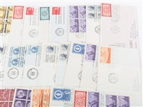 FIRST DAY ISSUE STAMP ENVELOPES - LOT OF 50