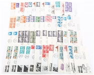 FIRST DAY ISSUE STAMP ENVELOPES - LOT OF 50