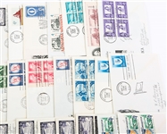 FIRST DAY ISSUE STAMP ENVELOPES - LOT OF 50