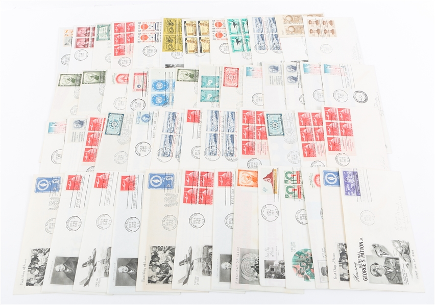 FIRST DAY ISSUE STAMP ENVELOPES - LOT OF 50