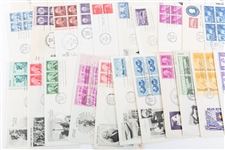 FIRST DAY ISSUE STAMP ENVELOPES - LOT OF 50