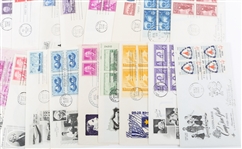 FIRST DAY ISSUE STAMP ENVELOPES - LOT OF 50