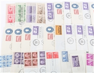 FIRST DAY ISSUE STAMP ENVELOPES - LOT OF 50