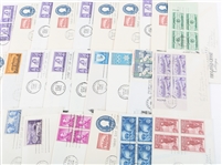 FIRST DAY ISSUE STAMP ENVELOPES - LOT OF 50