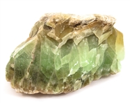 RAW GREEN CALCITE CRYSTAL - 14.7 LBS