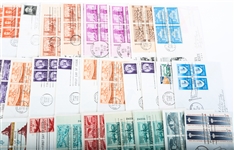FIRST DAY ISSUE STAMP ENVELOPES - LOT OF 50